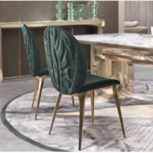 velvet stainless steel chairs