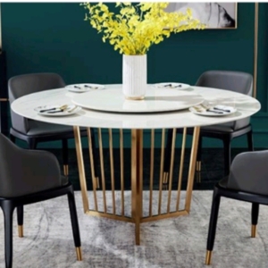 round marble turntable