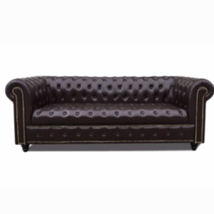 vintage chesterfield tufted buttoned seat armchair sofa